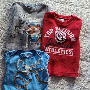 Baby boys long sleeve shirts